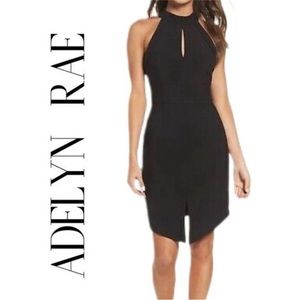 Adelyn Rae Marlena Halterneck Sheath Body
Dress Size XS